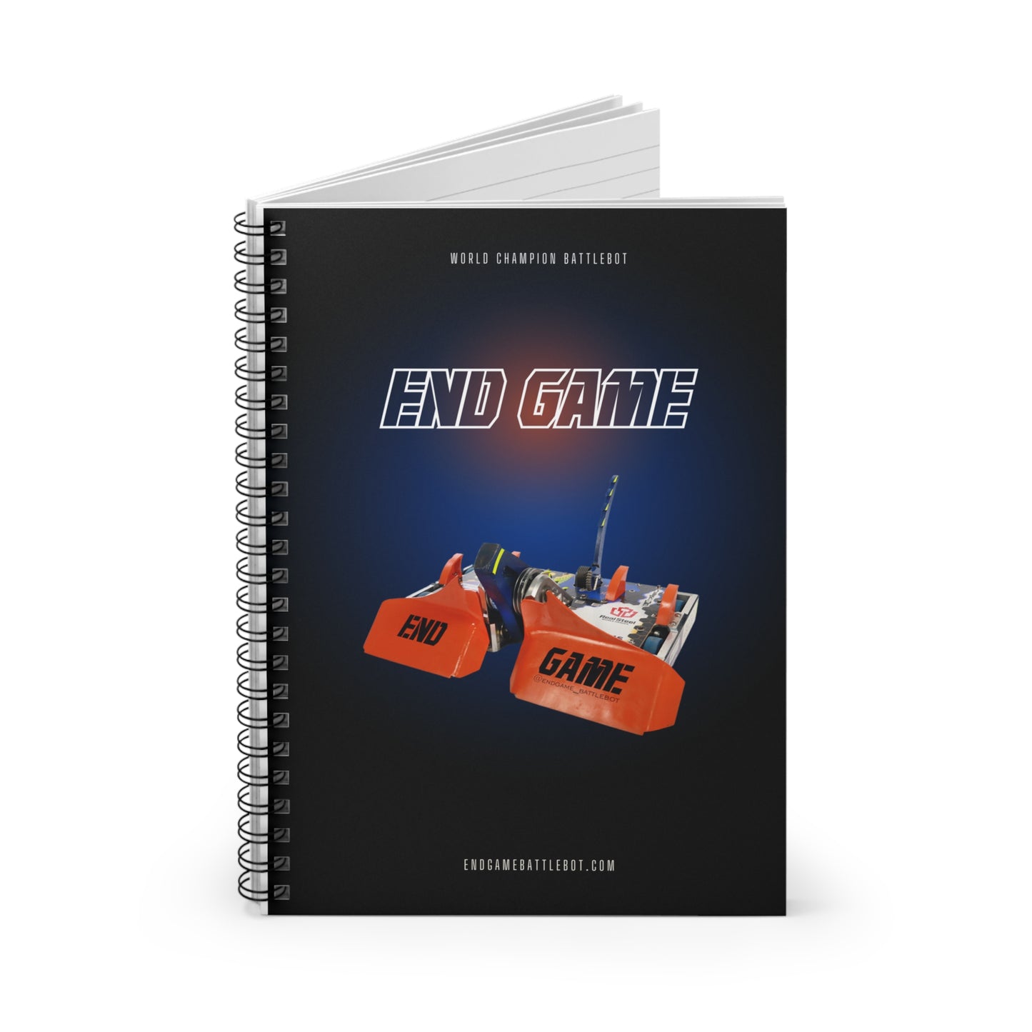 End Game Spiral Notebook - Ruled Line