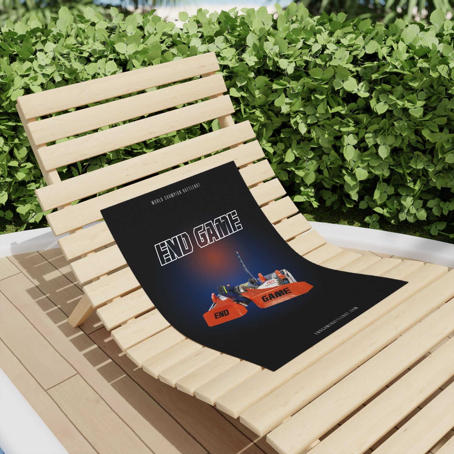 End Game Beach Towel