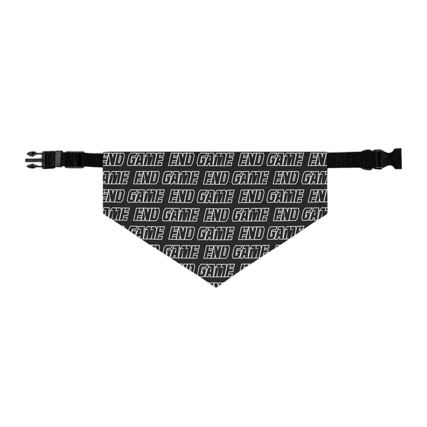 End Game Pet Bandana Collar (Logo)