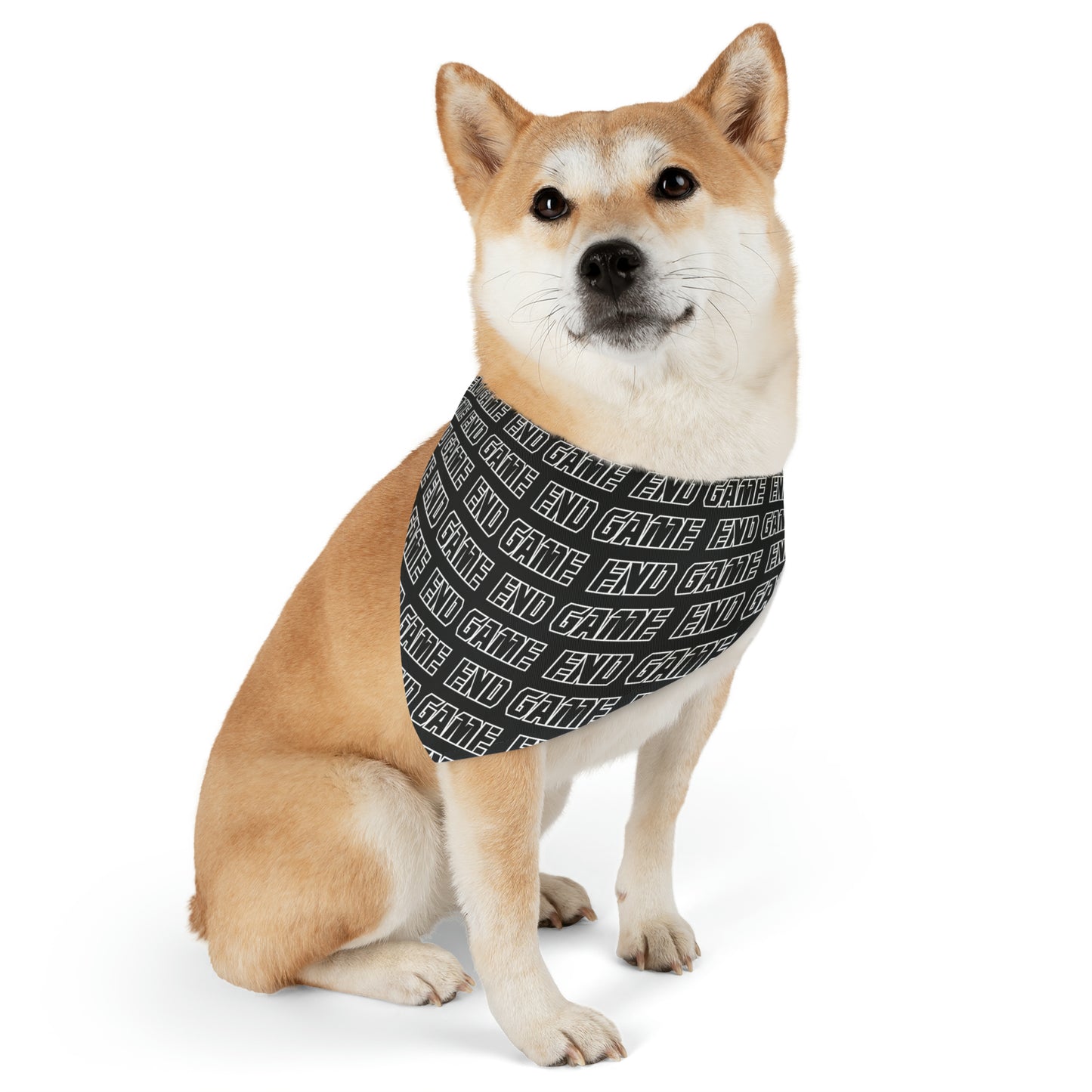End Game Pet Bandana Collar (Logo)