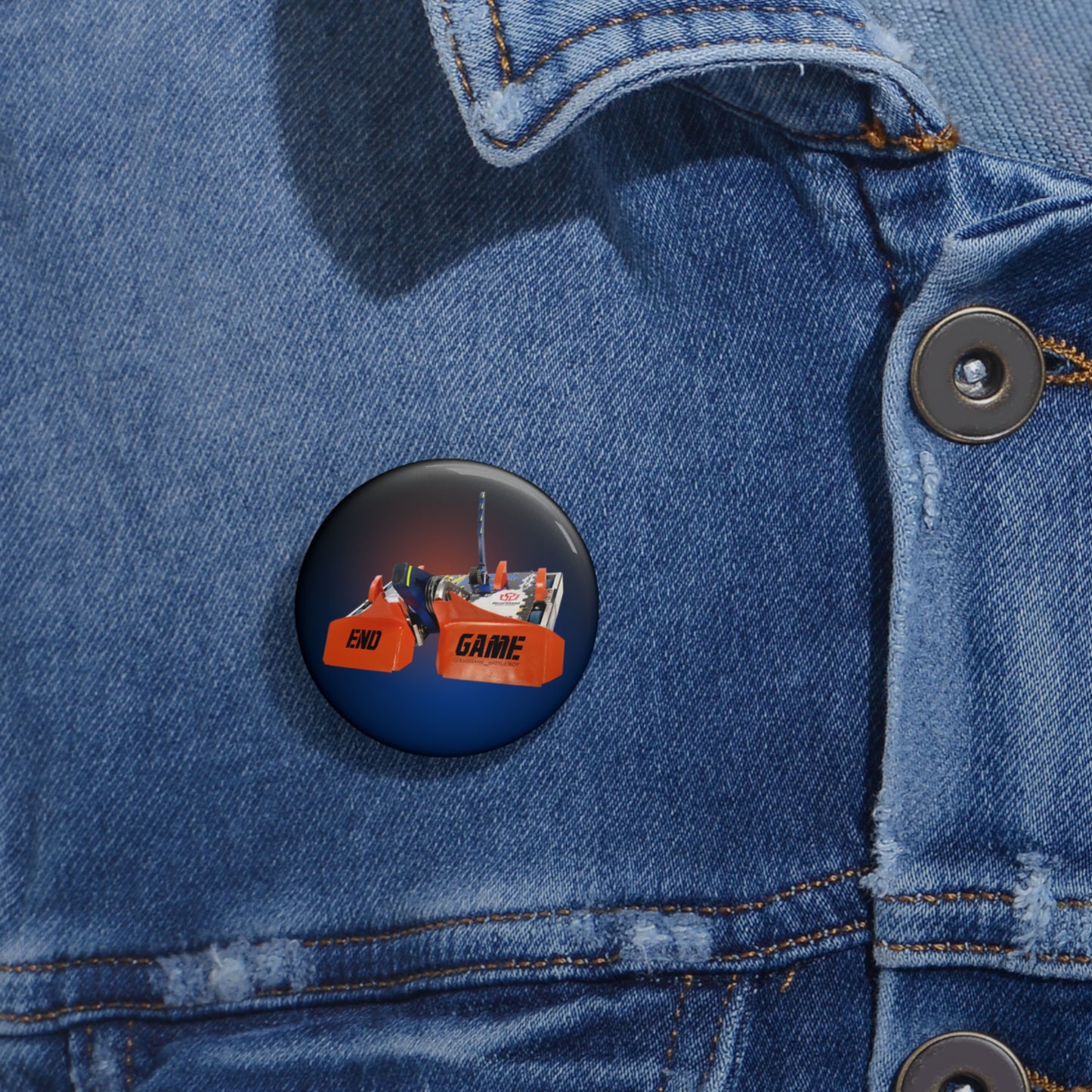 End Game Pin Button