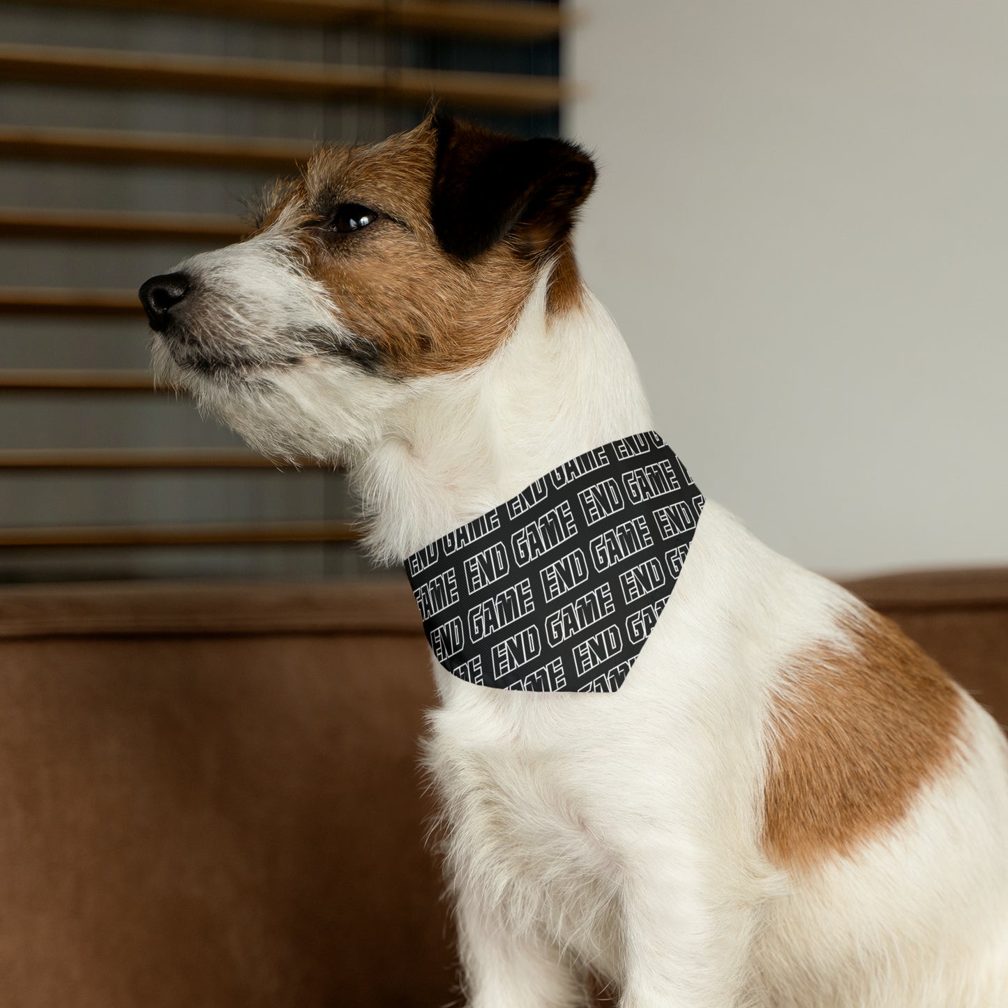 End Game Pet Bandana Collar (Logo)