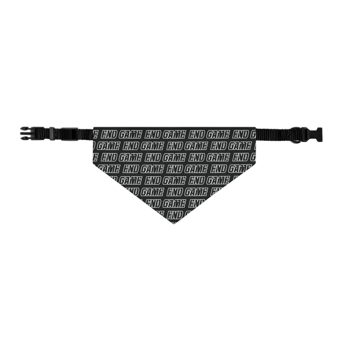 End Game Pet Bandana Collar (Logo)