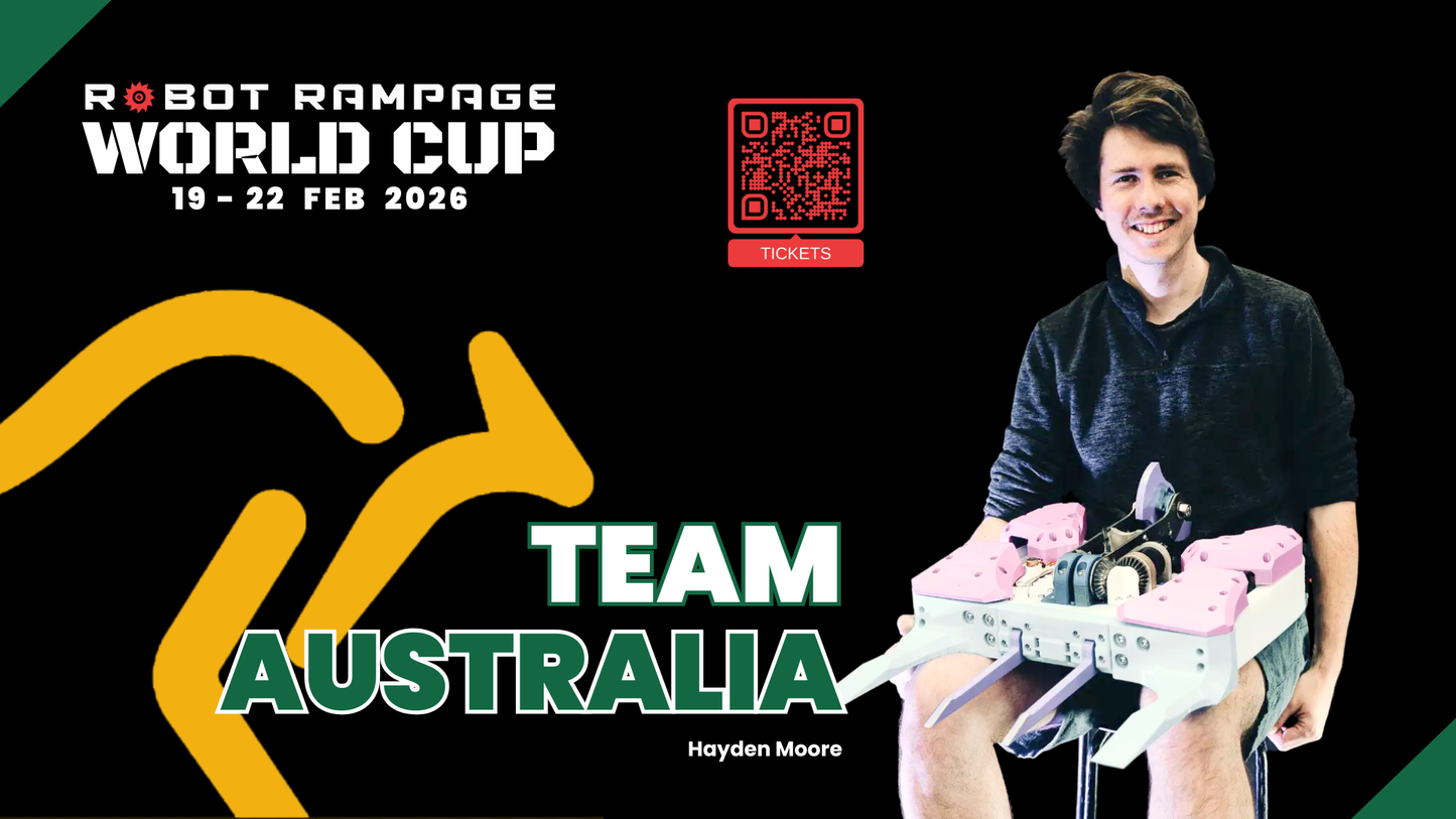 Robot Rampage World Cup - Spectator Tickets