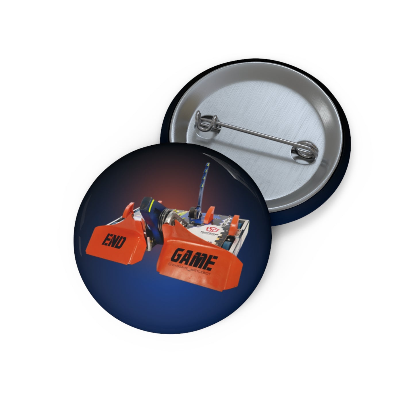 End Game Pin Button