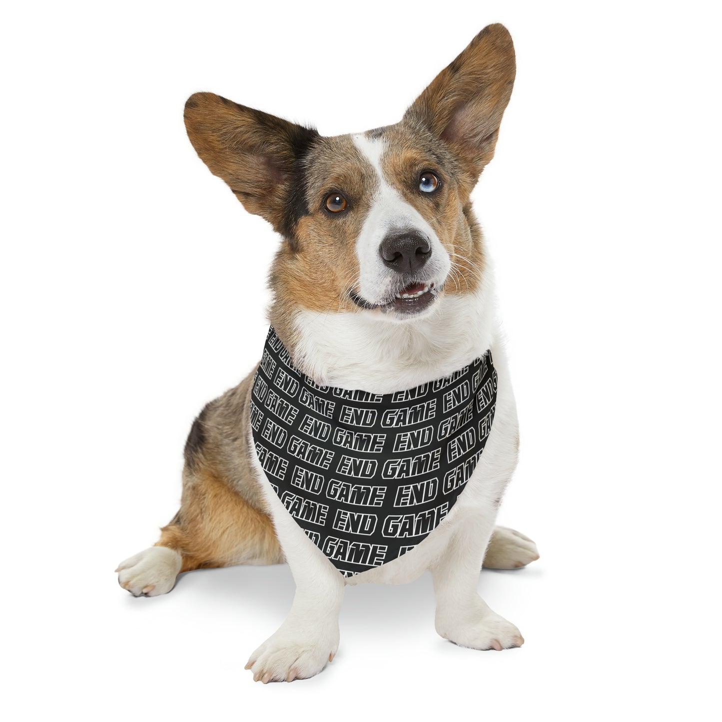 End Game Pet Bandana Collar (Logo)