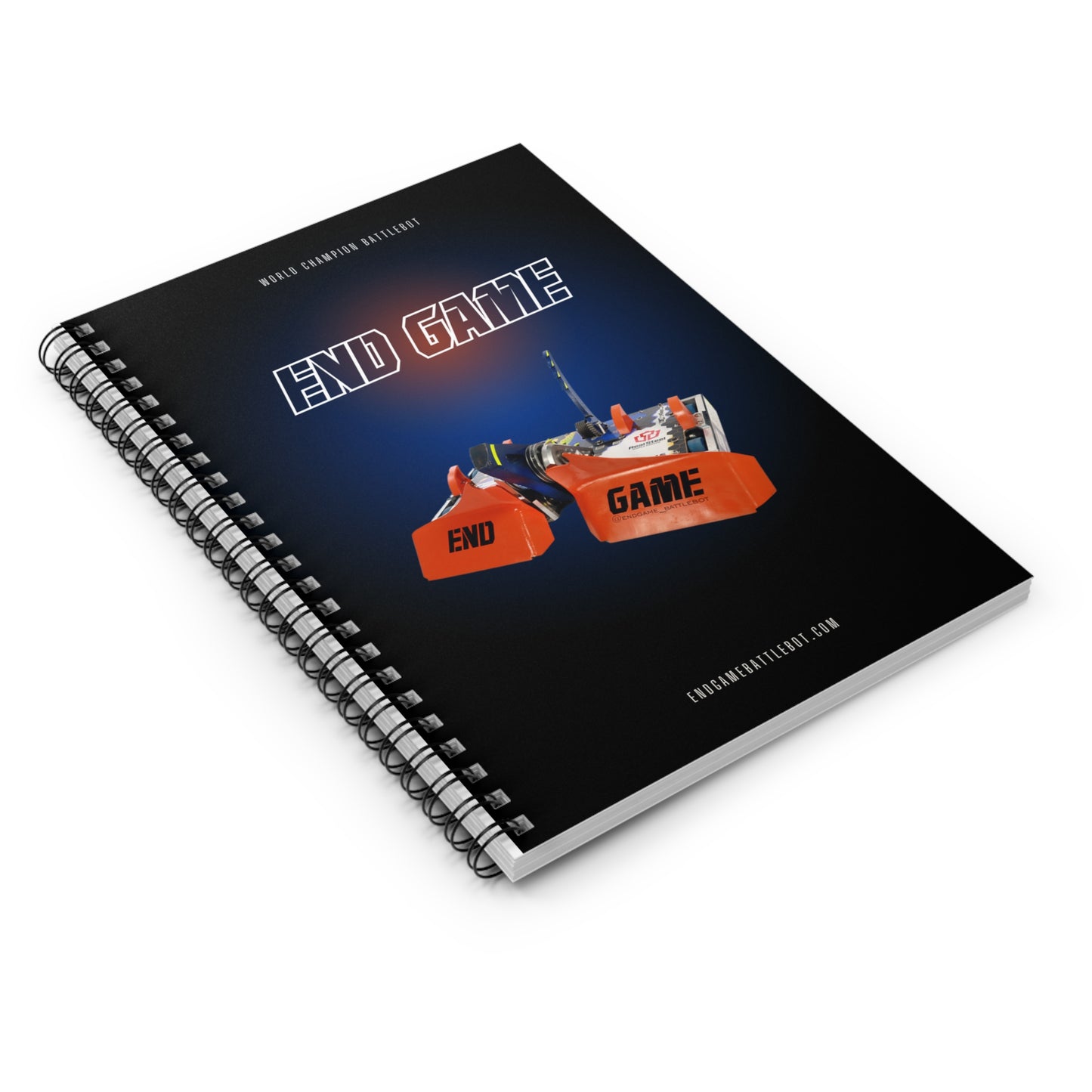 End Game Spiral Notebook - Ruled Line