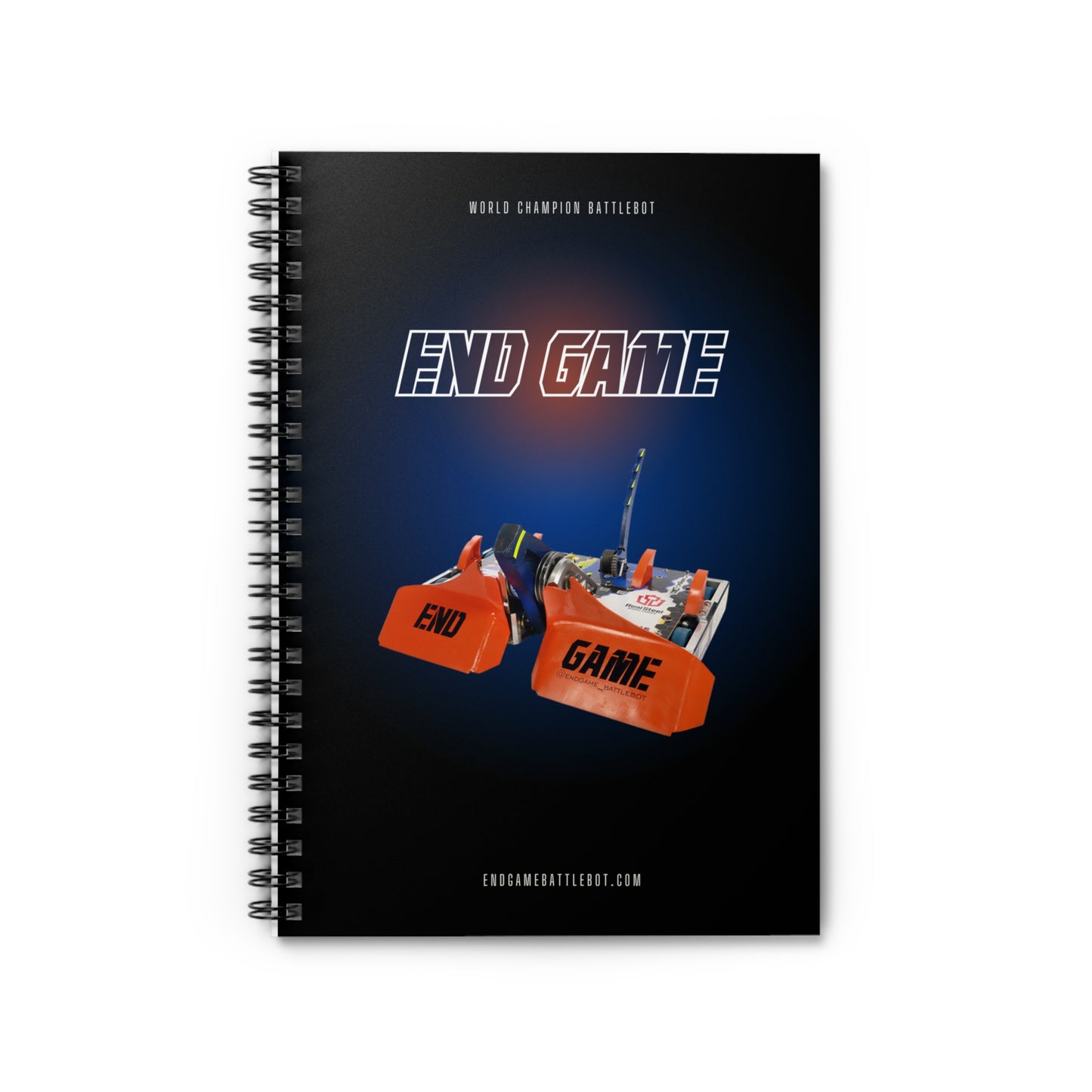 End Game Spiral Notebook - Ruled Line