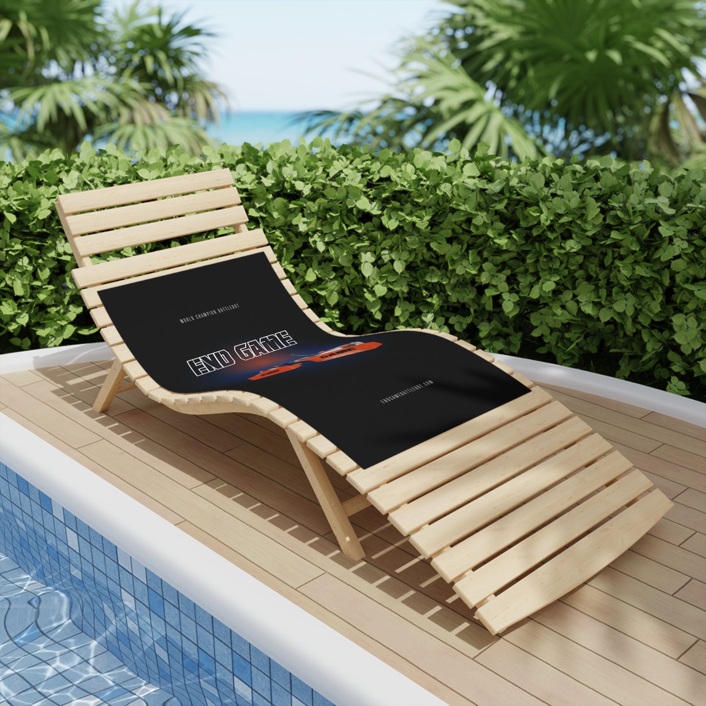 End Game Beach Towel