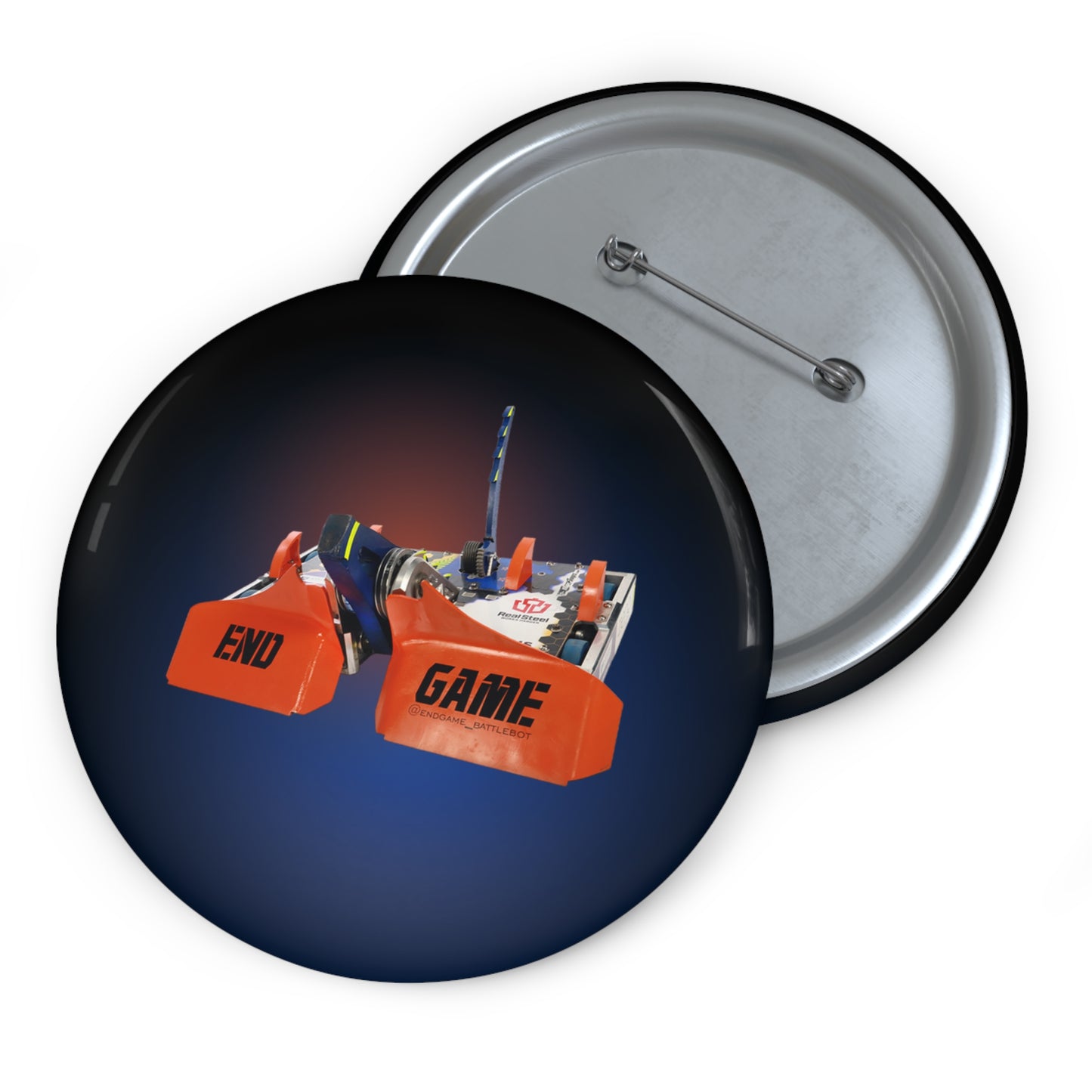 End Game Pin Button
