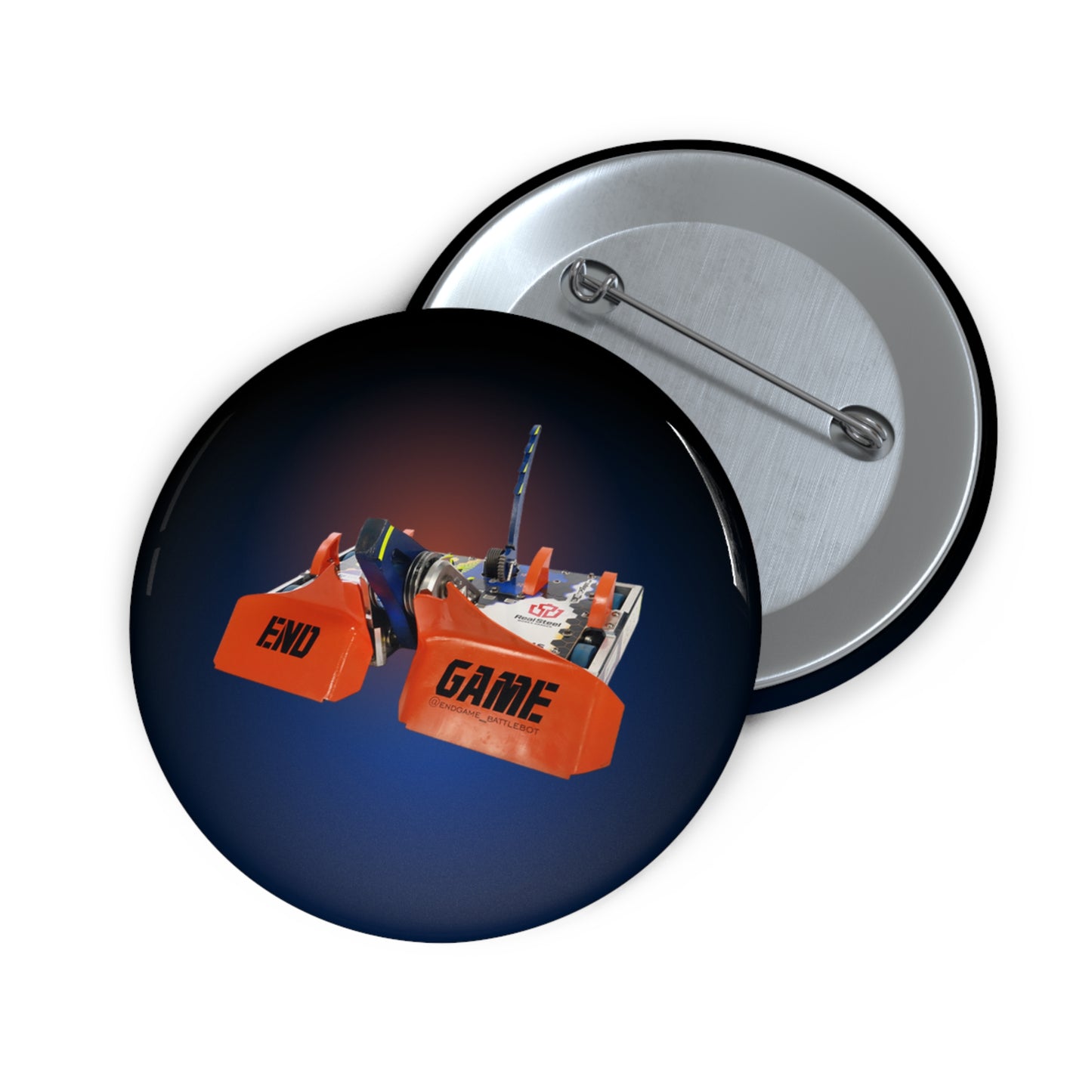 End Game Pin Button