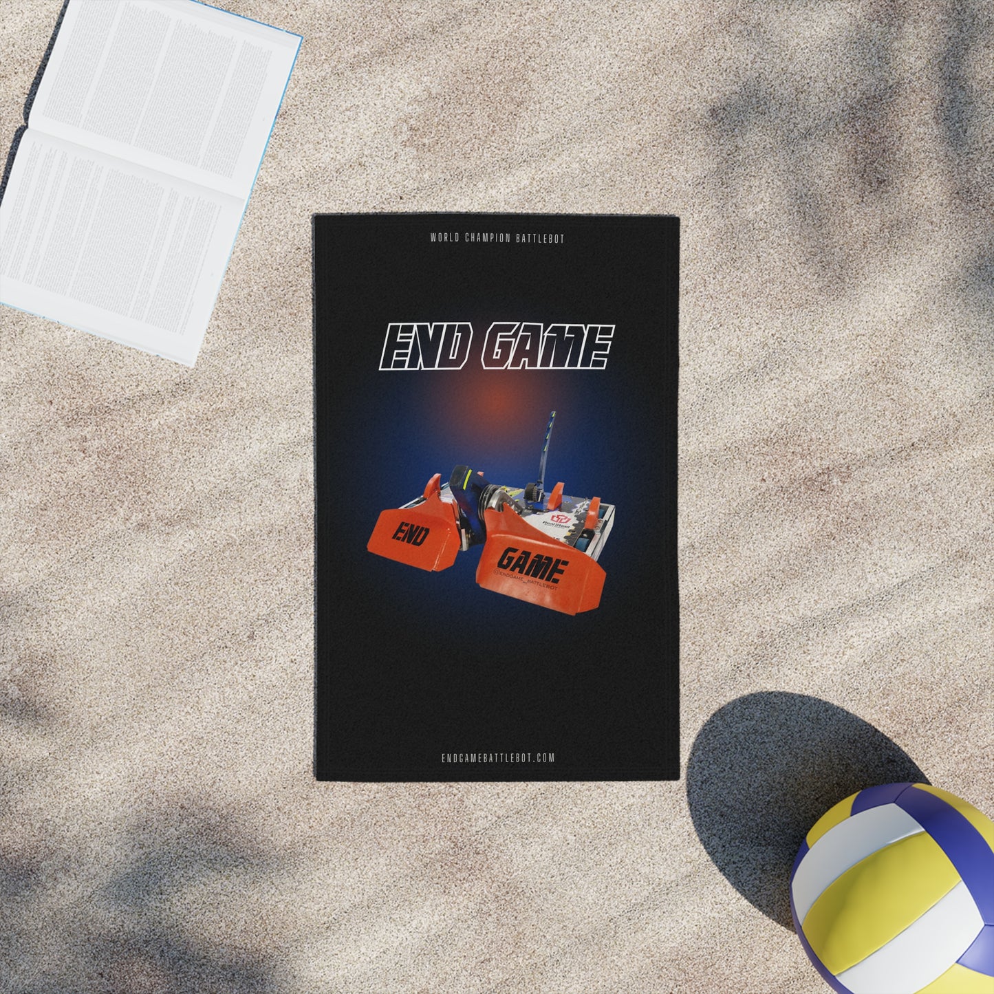 End Game Beach Towel