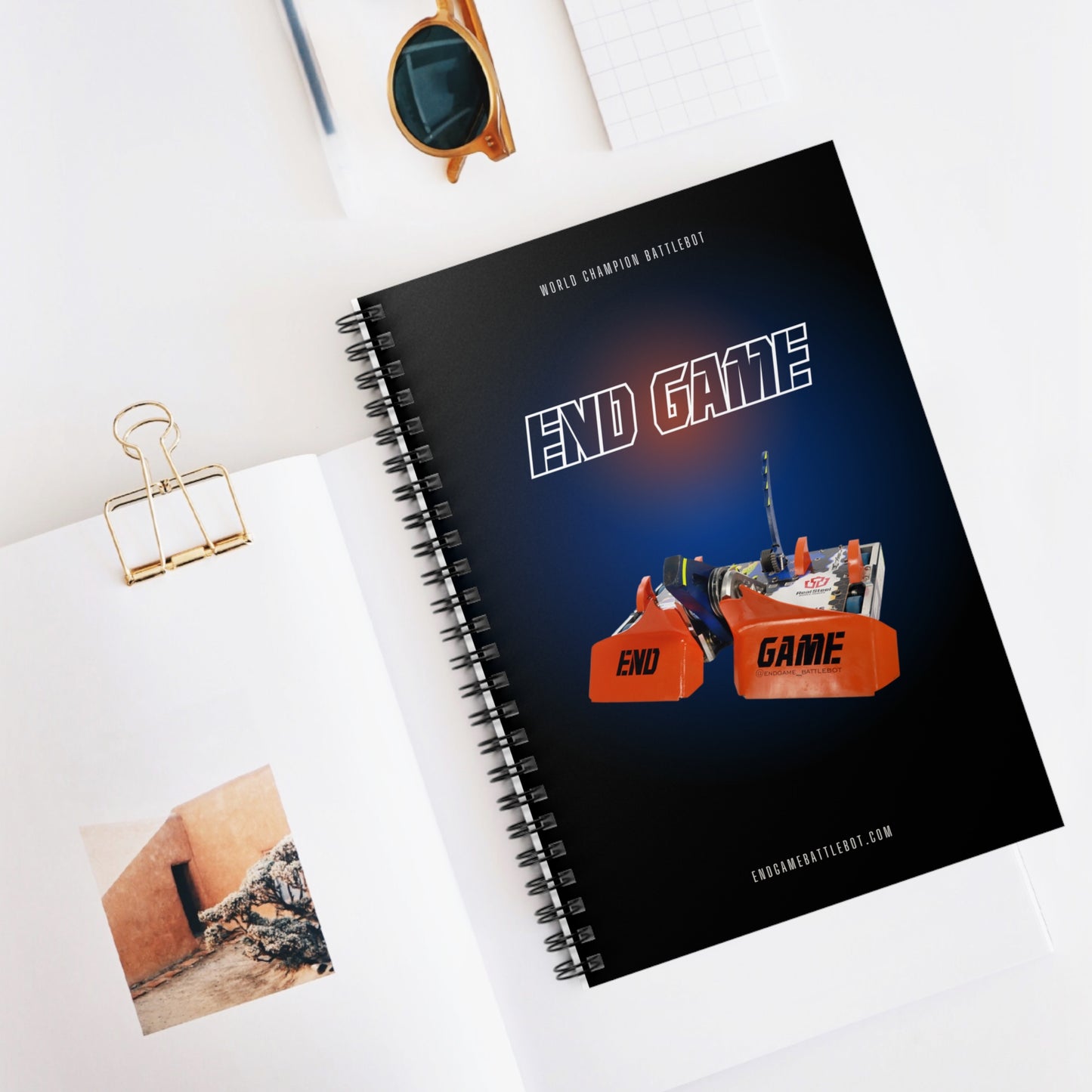 End Game Spiral Notebook - Ruled Line